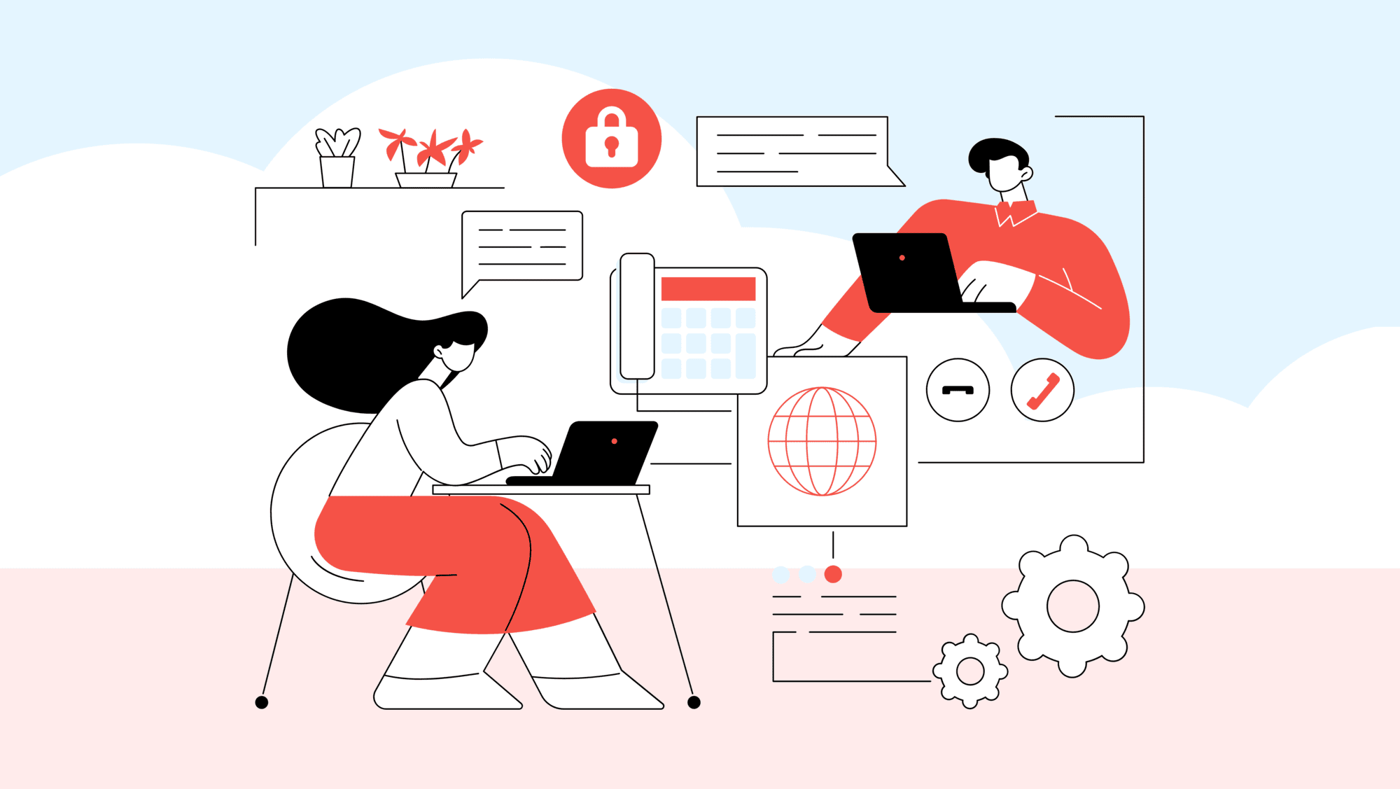 Why is cloud telephony safe and secure
