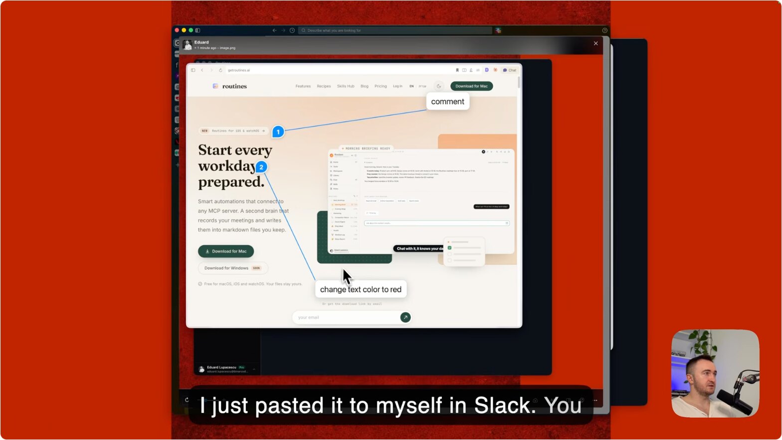A screenshot tool that edits images with AI