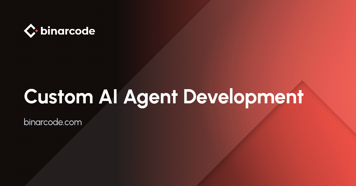 Custom AI Agent Development Services | BinarCode