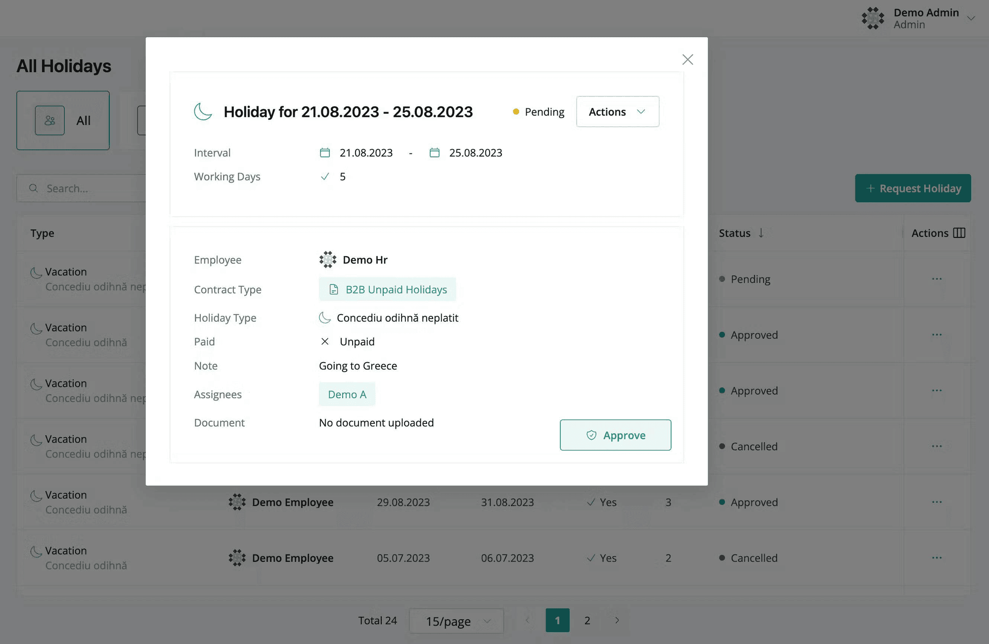 Growee leave management and AI assistant